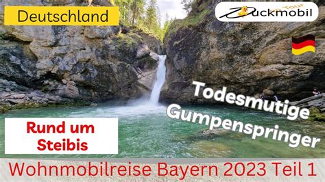 Todesmutige Felsenspringer In Steibis Scheidegger Wasserf Lle Wildes