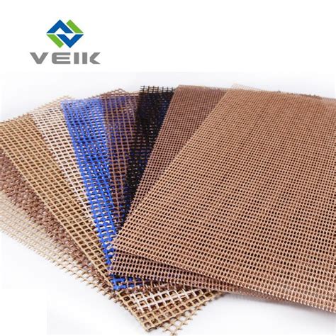 Ptfe Coated Fiberglass Mesh Belt For Industrial Belt China Ptfe Glass