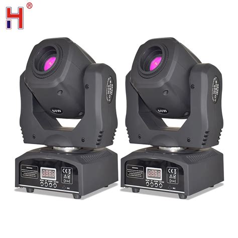 Mini 60W Led RGBW Moving Head Spot Light Gobo Beam Effect DMX Stage