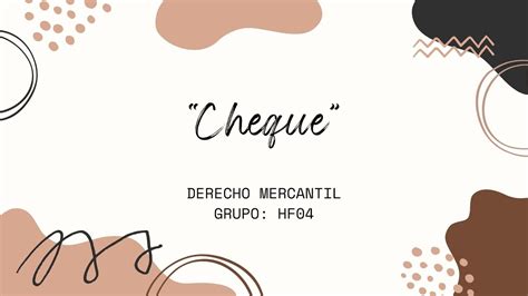 Cheque Derecho Mercantil Youtube