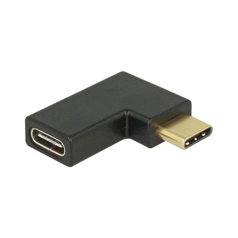 Delock USB C Right Left Angle Adapter 10 Gbps GeeWiz