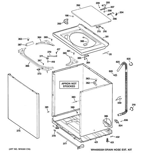 Internal Diagram Of Ge Washing Machine Ge Washing Machine Pa