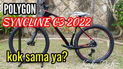 POLYGON SYNCLINE C3 2022 REVIEW SEPEDA MTB KARBON WARNA TERBARU YouTube