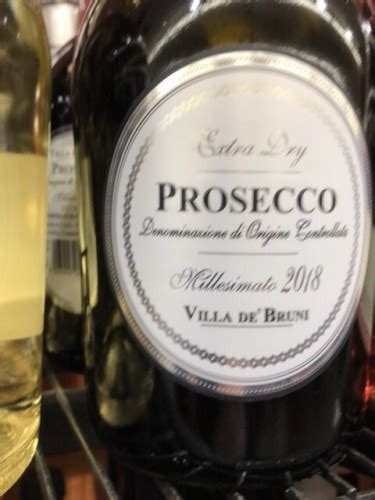 Villa De Bruni Prosecco Extra Dry Vivino