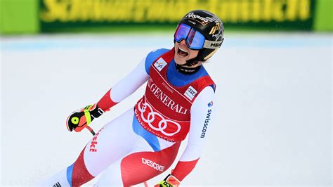 Ski Lara Gut Behrami Holt Sich Den Dritten Sieg Im Super G In Serie