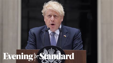 Boris Johnson Resignation Speech In Full From Downing Street YouTube