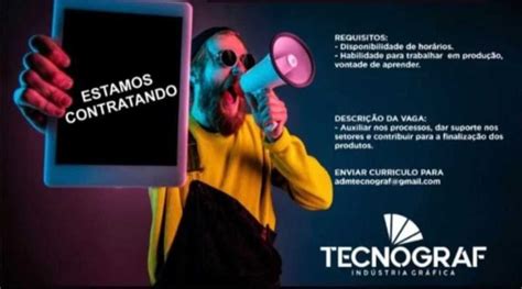 Tecnograf Contrata Auxiliar De Produ O