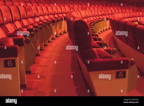 Theatre seat number hi-res stock photography and images - Alamy