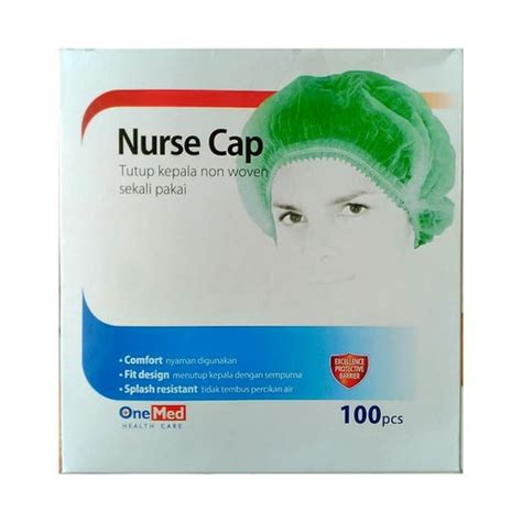 Jual NURSE CAP ONEMED BOX ISI 100 PCS HAIR NET BOUFFANT Kota