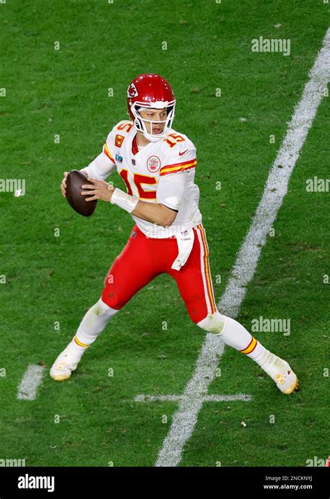Kansas City Chiefs Quarterback Patrick Mahomes 15 Throws A Pass