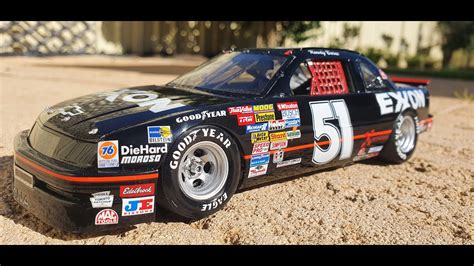 Days Of Thunder Model Nascar Build Exxon Rowdy Burns YouTube