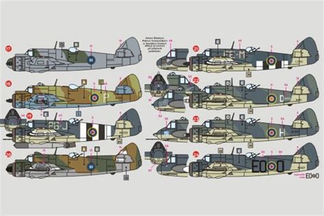 Dk Decals Beaufighter In Raf And Commonwealth Service 172 Red Roo