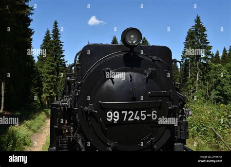 Steam Locomotive Of The Harz Narrow Gauge Railway Stock Photo Alamy