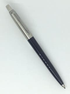 Pulpen Parker Jotter Spc Black Ballpoint Crome Trim Klip Silver