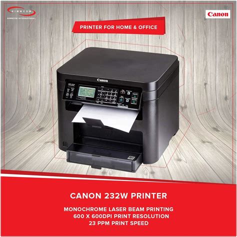 Canon Imageclass Mf W All In One Laser Wi Fi Monochrome Printer