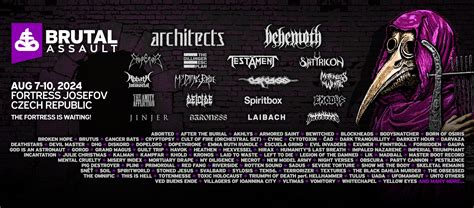 Brutal Assault 2024 More Bands Confirmed 80 Of The Lineup Announced