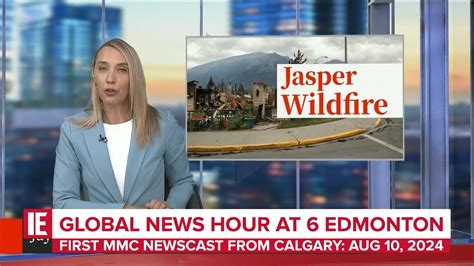 Citv Global News Hour At 6 Edmonton 1st Mmc Newscast From Calgary Open And Close Aug 10