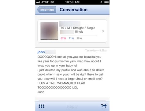 OkCupid S Red Hot Ginger Fetishists