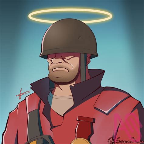 Tf2 Soldier Rick May Wizzygonediaz Illustrations Art Street