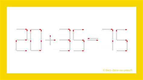Résolvez ce casse tête mathématique en moins de 20 secondes déplacez 1
