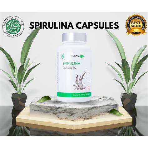 Jual SPIRULINA CAPSULES Terlengkap Harga Terbaru Maret 2024 1 Botol