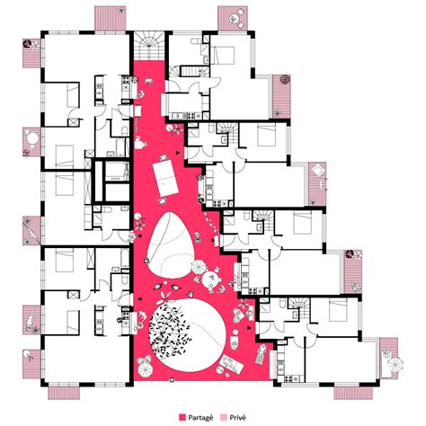 Partages Sophie Delhay Architecte Architecte Plan d aménagement