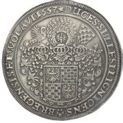 Thaler Georg Iii Ludwig Iv And Christian Ducado De Liegnitz