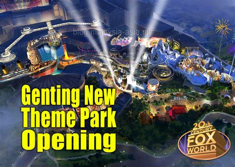 Genting Highlands Outdoor Theme Park Ticket