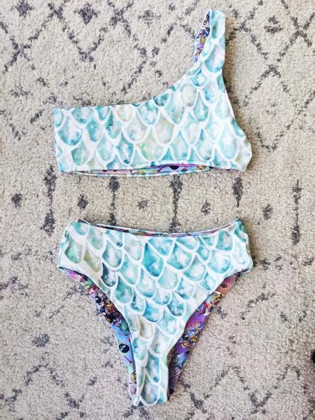 Sailor Moon Green Mermaid Bikini Set Eventeny