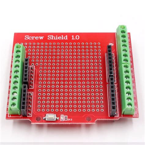 Proto Screw Shield Shieldv V Expansion Board Compatible For Arduino