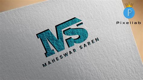 M S Professional Logo Design In Pixellab M S Logo Design In Pixellab