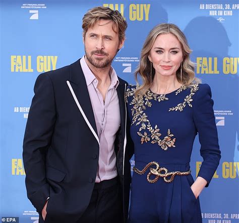 The Fall Guy Stars Emily Blunt And Ryan Gosling Share A Laugh As They