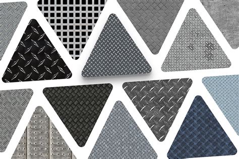 24 Seamless Metal Floor Texture Pack - Design Cuts