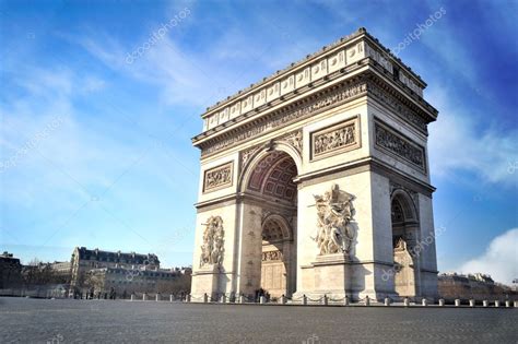 Arc De Triomphe Paris Frankrijk — Stockfoto © Perig76 9163317