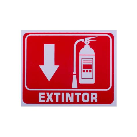 Señalamiento Extintor Safety Mart Mx