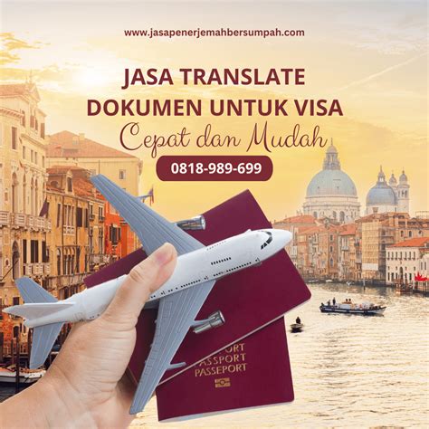 Jasa Translate Dokumen Untuk Visa Cepat Dan Mudah