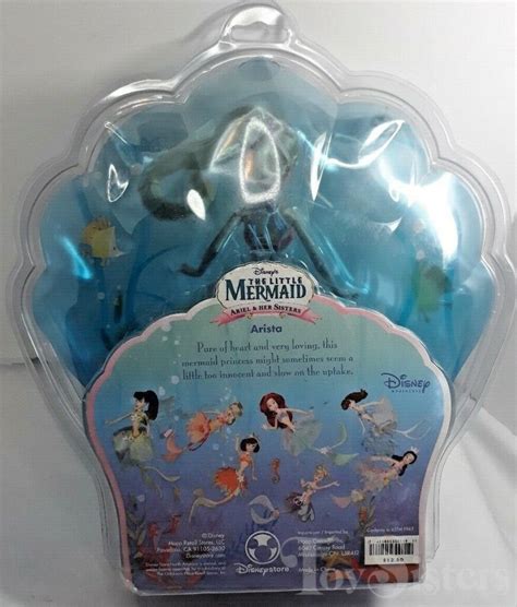 Disney Store Little Mermaid Ariel And Her Sisters Arista Doll Toy Sisters