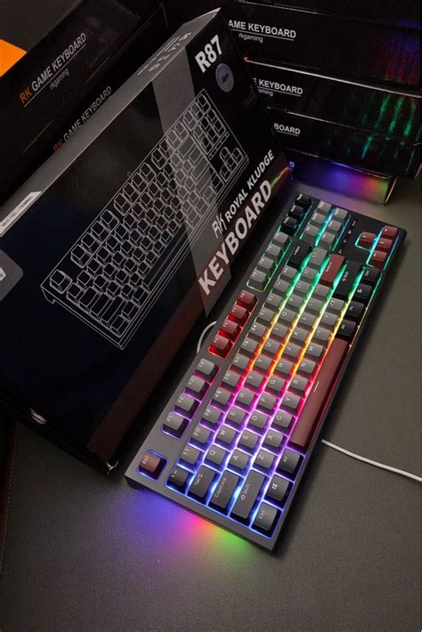 Royal Kludge RK R87 Hot Swappable Wired RGB Mechanical Gaming Keyboard