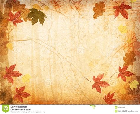 Fall Leaves PowerPoint Background