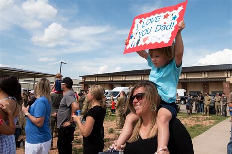 Dyess Welcomes 317th Aw Airmen Back From Deployment Dyess Air Force