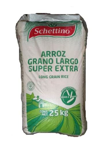 Arroz Grano Largo Super Extra Schettino Bulto Kg C Env O En Venta En