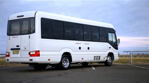 2017 Toyota Coaster Video Review Youtube