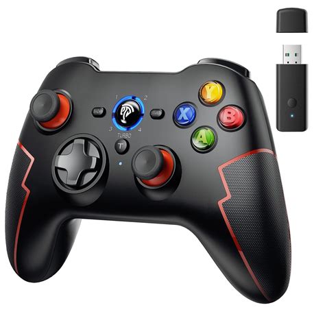 Amazon.com: EasySMX Wireless PC Game Controller with High Accuracy Hall ...