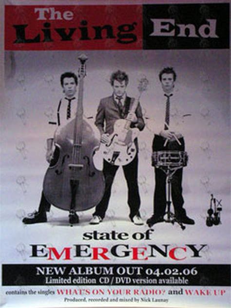 State Of Emergency' Album Promo Poster - Rare Records Au