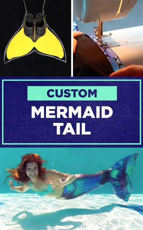 Embrace Your Inner Ariel With This Diy Custom Mermaid Tail Mermaid Diy Diy Mermaid Tail