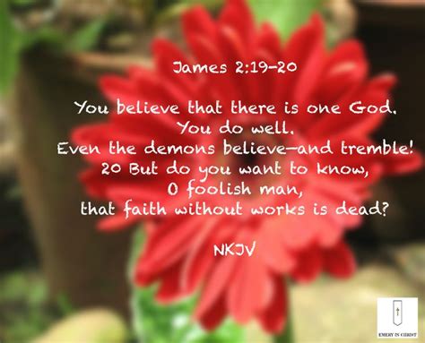 James 219 20 Faith Without Works Faith Foolish