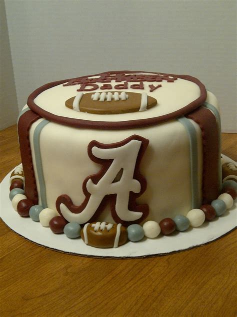 Alabama Crimson Tide Cake - CakeCentral.com