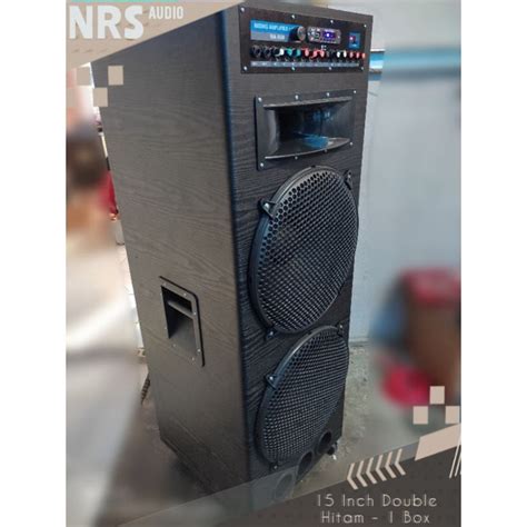 Jual Speaker Aktif 15 Inch Double 1 Box Rakitan PREMIUM Shopee Indonesia