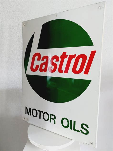 Bord Castrol Motor Oil Reclamebord Langcat Bussum Catawiki