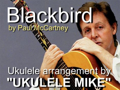 Finale 2008 – [Blackbird by Paul McCartney for Ukulele] | UKULELE MIKE ...